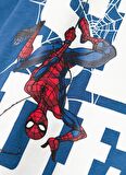 Name İt Desenli Lacivert Erkek T-Shirt NMMMAKAN SPIDERMAN SS TOP MAR