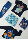 Name İt Desenli Lacivert Erkek T-Shirt NMMMANSE PAWPATROL SS TOP CPLG