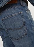 Jack & Jones Yüksek Bel Tapered Fit Erkek Denim Pantolon JJIMIKE JJORIGINAL SBD 517
