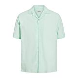 Jack Jones Kısa Kol Gömlek Linen Blend Resort