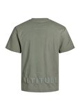 Jack & Jones Yuvarlak Yaka Haki Erkek T-Shirt JCOALTITUDE TEE SS CREW NECK