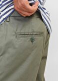 Jack & Jones Normal Bel Havuç Haki Erkek Chino Pantolon JPSTACE JJSUMMER CHINO