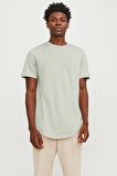 JACK&JONES JJENOA TEE SS CREW NECK NOOS 12113648 MİNT
