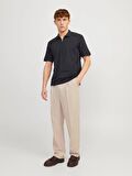 Jack & Jones Jjemac Zip Ss Polo Sn Erkek T-Shirt