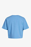 JJXX Jxjoda Kadın Mavi T-Shirt 12244372-Silverlakeblue