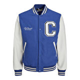 Jack & Jones Erkek Kolej Yaka Mont 12241559