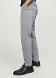 Jack & Jones Düşük Bel Slim Fit Gri Erkek Chino Pantolon JPSTMARCO JJBOWIE NOOS