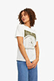 JJXX Jxletitia Kadın Beyaz T-Shirt 12252011-BlancdeBlanc