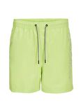 Jack & Jones Yeşil Erkek Şort Mayo JPSTFIJI JJSWIM DOUBLE LOGO SN LY