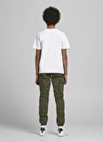 Jack & Jones Düz Somon Erkek T-Shirt JJEORGANIC BASIC TEE SS O-NECK NOOS