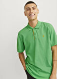 Jack & Jones Polo Yaka Yeşil Erkek T-Shirt JPRBLASAINZ SS POLO