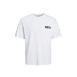 Jack & Jones Jortoast Tee Ss Crew Neck Erkek T-Shirt 12254168-Bright White