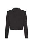 Only Siyah Kadın Blazer ONLELLY LIFE L/S CROP BOX BLAZER CC