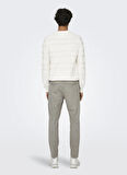 Only & Sons Normal Bel Dar Paça Dar Koyu Kahve Erkek Pantolon ONSMARK SLIM CHECK 020919 PANT NOOS