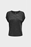 15319444 Only Onlfree Lıfe Structure S/S Modaltop Jrs Kadın T-shirt Black