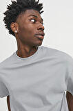 JJEURBAN EDGE TEE SS O-NECK NOOS GRİ12254412 