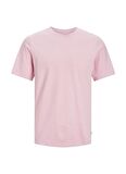 Jack & Jones Yuvarlak Yaka Pembe Erkek T-Shirt JJEORGANIC BASIC TEE SS O-NECK NOOS