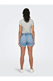 ONLPIERCE PULL-UP DNM KADIN DENIM ŞORT
