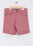 Jack & Jones Normal Bel Normal Mor Erkek Çocuk  Şort JPSTRICK JJORIGINAL JNR