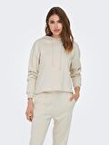Only Onlfave L/S Hood Swt Kadın Sweatshirt