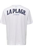 ONLY & SONS ONSMERVYN LIFE RLX SUMMER SS TEE 22029519 P.BEYAZ