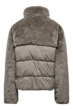 ONLWANJA FUR PUFFER MIX JACKET CC OTW A.HAKİ15292945 