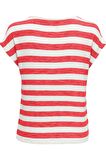 ONLY ONLLIRA LIFE S/S V-NECK TOP JRS NOOS 15252103 GÜL RENGİ