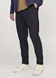 Jack & Jones Normal Bel Normal Paça Lacivert Erkek Pantolon JPSTACE JJSUMMER CHINO