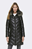 ONLFEVER PUFFER COAT LIFE CC OTW SİYAH 15322004