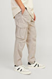 Jack & Jones 12242264 Jpstkane Jjnoah Cuffed Cargo Noos Ss Erkek Pantolon