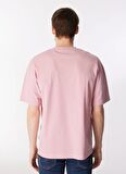 Jack & Jones Yuvarlak Yaka Pembe Erkek T-Shirt JOREASTER ACTIVITY TEE SS CREW NECK