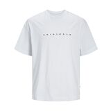 Jack & Jones 12251966 Joreaster Activity Tee Ss Crew Neck Beyaz