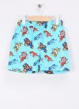 Name İt Mavi Erkek Şort Mayo NMMMOTI PAWPATROL LONG SWIMSHORTS C