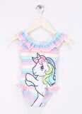 Name İt Mavi Kadın Mayo NMFMAMA MLP SWIMSUIT CPLG