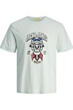 JACK&JONES JORCOCONUT SKULL TEE SS CREW NECK LN 12255192 BULUT
