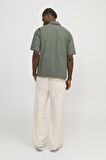 JACK&JONES JCOALTITUDE SHIRT SS OVERSIZED12251280 YEŞİL