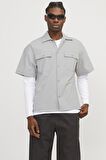 JACK&JONES JCOALTITUDE SHIRT SS OVERSIZED12251280 TAŞ