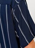 Jack & Jones Relaxed Lacivert Erkek Gömlek JCOJEFF AOP RESORT SHIRT SS RELAX L