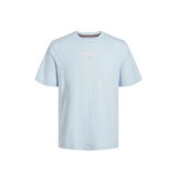 Jack Jones Jprbluarchıe Ss Tee Crew Neck Noos Erkek T-Shirt 12217167-Skyway Mavi