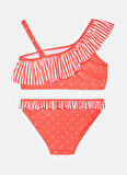 Name İt Nar Çiçeği Kız Çocuk Bikini Takım NMFZEDOT BIKINI