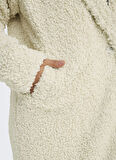 Only Krem Kadın Kaban ONLCATALINA SHAGGY COAT CS OTW