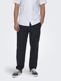 ONSSINUS LOOSE 0007 COT LIN PANT NOOS Erkek Mavi Pantolon - 22028267