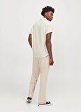 Jack & Jones Rahat Beyaz Erkek Gömlek JORTAMPA DOBBY SHIRT SS