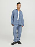 Jack Jones Santorını Denım Overshırt Erkek Jean Ceket 12250602