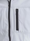 Jack & Jones Gri Erkek Mont JCOPRIME EMBROIDERY SOFTSHELL