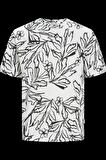 JORLAFAYETTE AOP TEE SS CREW NECK LN 