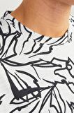 JORLAFAYETTE AOP TEE SS CREW NECK LN 