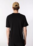 Jack & Jones Bisiklet Yaka Siyah Erkek T-Shirt JORLAFAYETTE PHOTO TEE SS CREW NECK