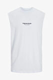 Jack & Jones Jorvesterbro Erkek Beyaz Atlet 12250430-BrightWhite