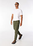 Only & Sons Boru Paça Haki Erkek Kargo Pantolon ONSLINUS CARGO 0007 COT LIN PANT